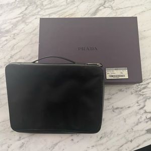 PRADA Document Zip Portfolio Saffiano Leather - Great Condition